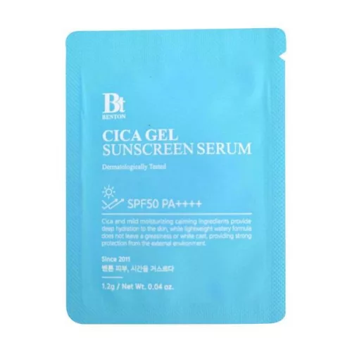 Benton Cica Gel fényvédő szérum SPF50 /PA++++ minta