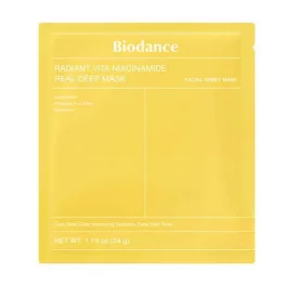 Biodance Radiant Vita Niacinamide Real Deep arcmaszk 1ea