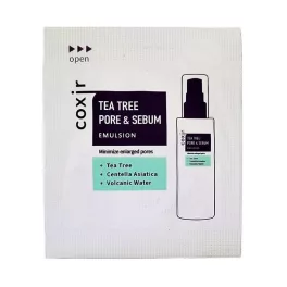 Coxir Tea Tree Pore & Sebum emulzió minta