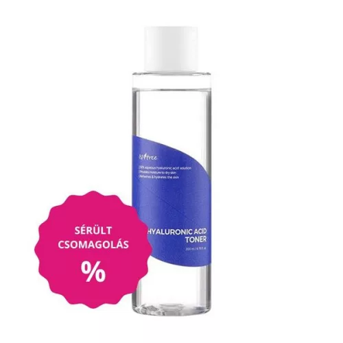 Isntree Hyaluronic Acid Toner 200 ml - Csomagolás sérült