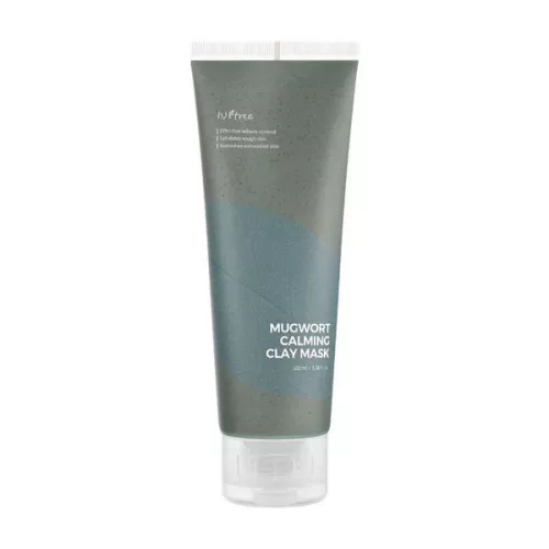 Isntree Mugwort Calming Clay Mask - közeli lejárat