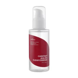   Isntree Chestnut AHA 8% Clear Essence hámlasztó eszencia - közeli lejárat