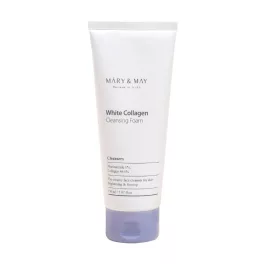 Mary & May White Collagen Cleansing Foam - közeli lejárat