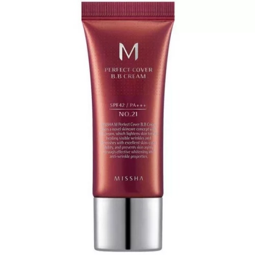Missha M Perfect Cover BB krém EX SPF 42 PA+++ No.21