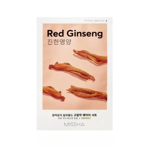 Missha Airy Fit vörös ginzenges arcmaszk