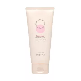 Missha Creamy Latte Cleansing Foam (strawberry) 172 ml