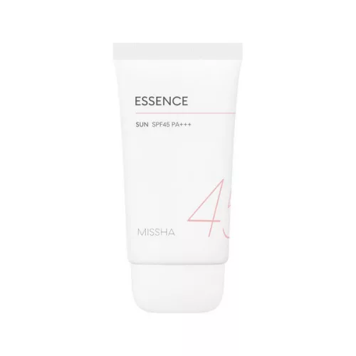 MISSHA All Around Safe Block Essence Sun fényvédő SPF45/PA+++ - közeli lejárat