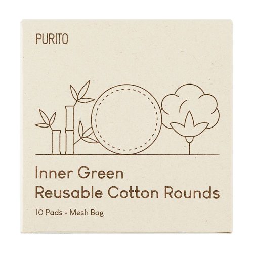 Purito Inner Green mosható arctisztító korong