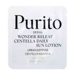   Purito Wonder Releaf Centella Daily Sun fényvédő SPF50+ PA++++ minta 