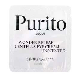   PURITO Wonder Releaf Centella illatmentes szemránckrém minta 