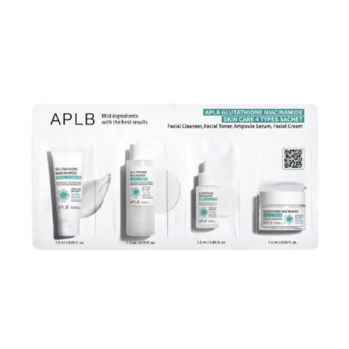 APLB Glutathione Niacinamide bőrápoló mintacsomag