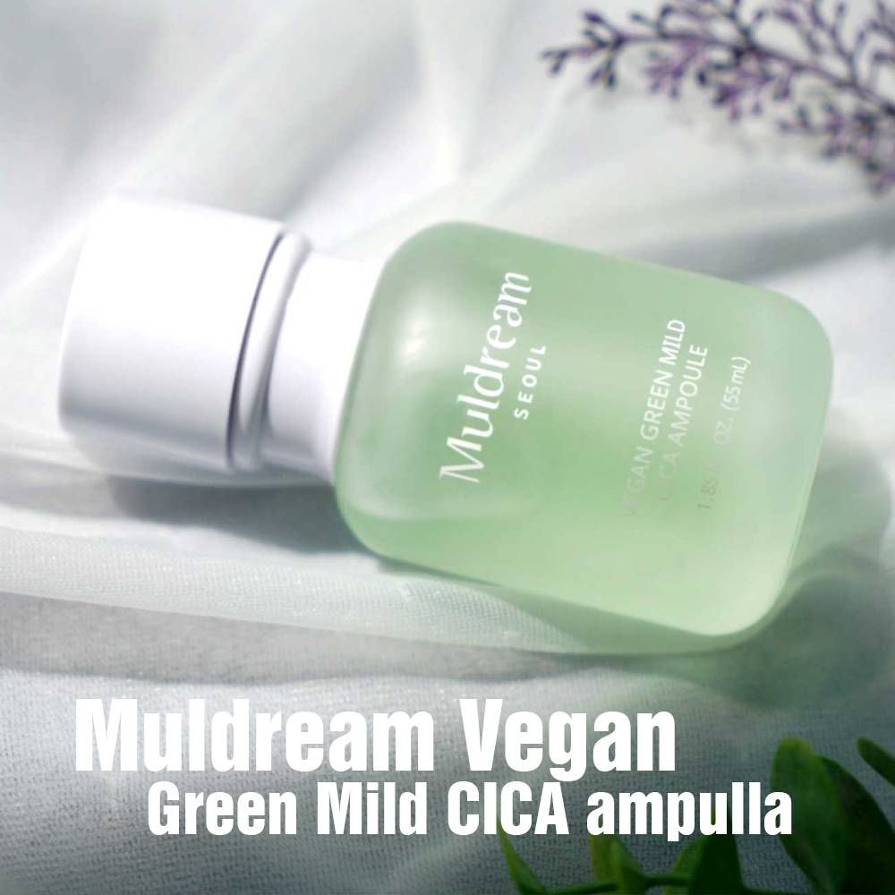 Muldream Vegan Green Mild CICA ampulla: Az arcbőr varázslatos regenerálója