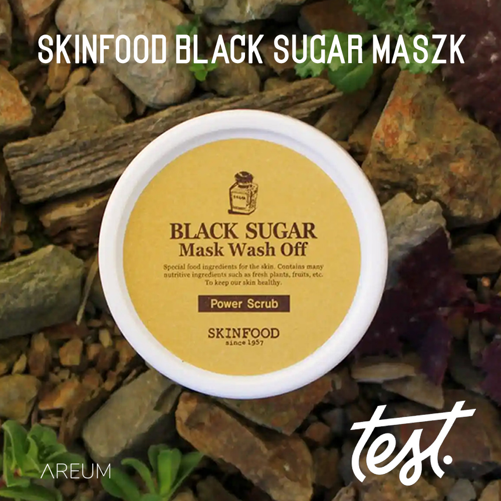 KIPRÓBÁLTUK - Skinfood Black Sugar maszk